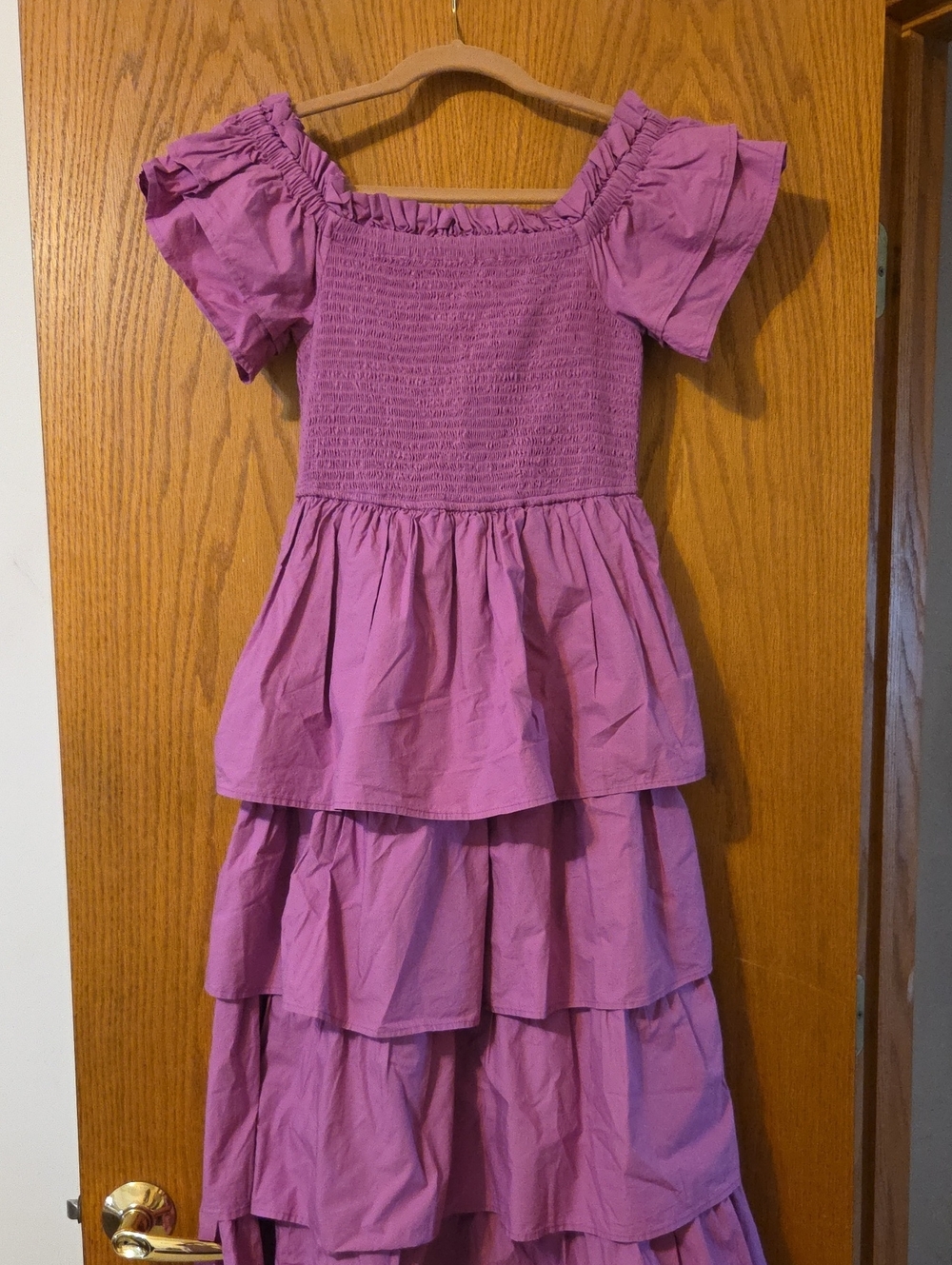 Cleobella Plum Smocked Top